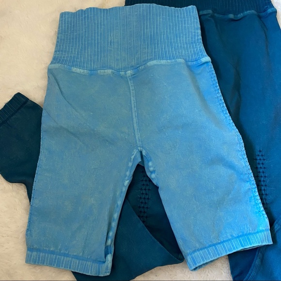 Free People movement good karma leggings and bike shorts - Picture 3 of 5